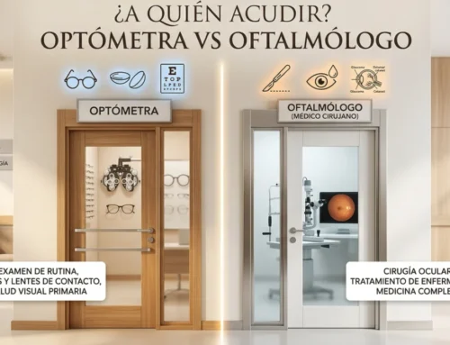 Optómetra vs Oftalmólogo